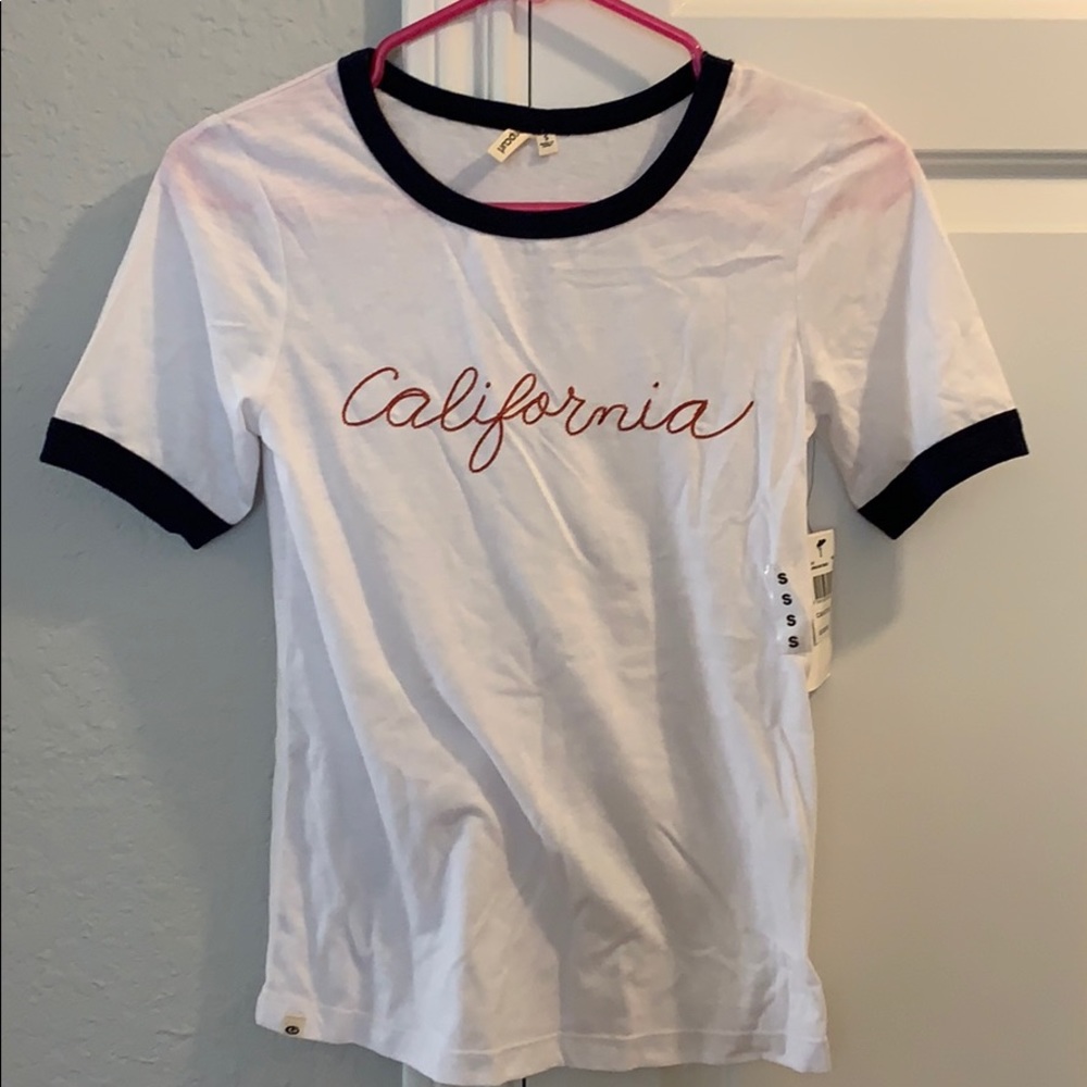 Rip curl embroidered t-shirt California